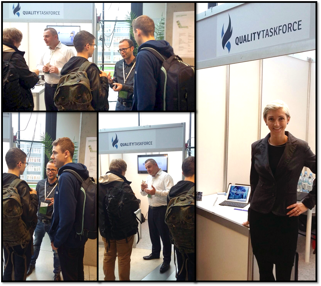 QTF_Company's tweet photo. Successful 1st day @ATPwro in Wrocław - Looking forward to even more talent tomorrow @PWr_Wroclaw #QualityHeroes https://t.co/9U7aPPJOQy