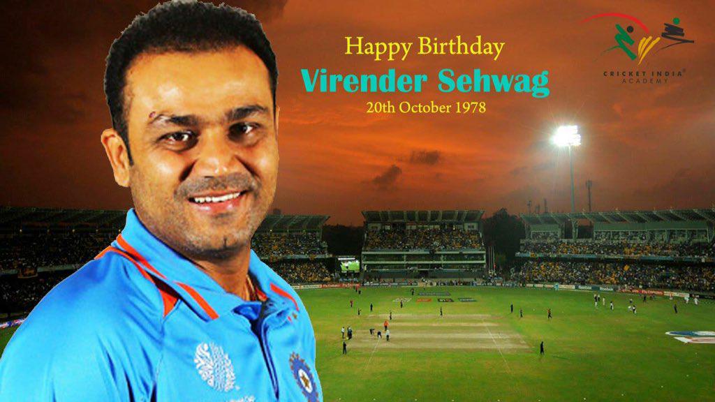 Wishing Virender Sehwag a very Happy Birthday & all success in his retired life. 