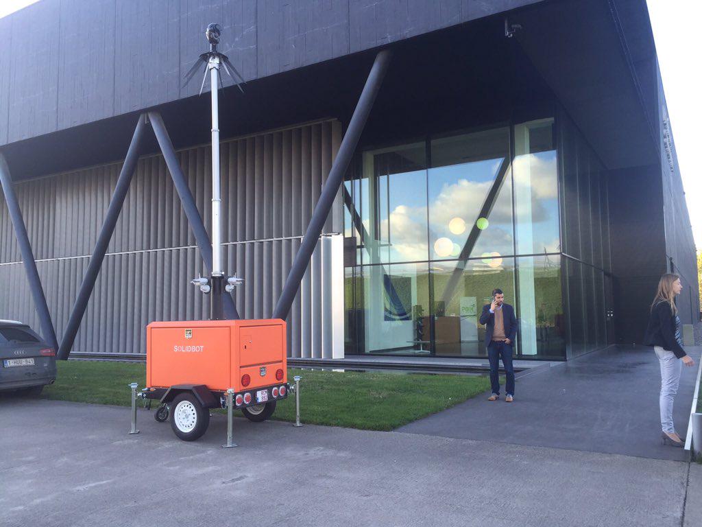 SolidbotSecure's tweet image. Innovatech niet in jouw buurt? Kom ons dan bezoeken op start2secure in Veurne! #start2secure #beveiliging #bewaking