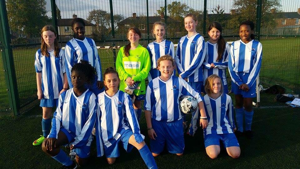 TSLA_PE's tweet image. Year 7&amp;amp;8 girls football team, lost 5-3 to Axholme Academy. Goals by Poppy, Abbie and Fabiana.