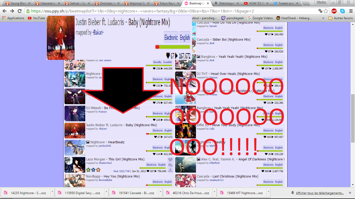 nightcore pack osu nightcore pack osu