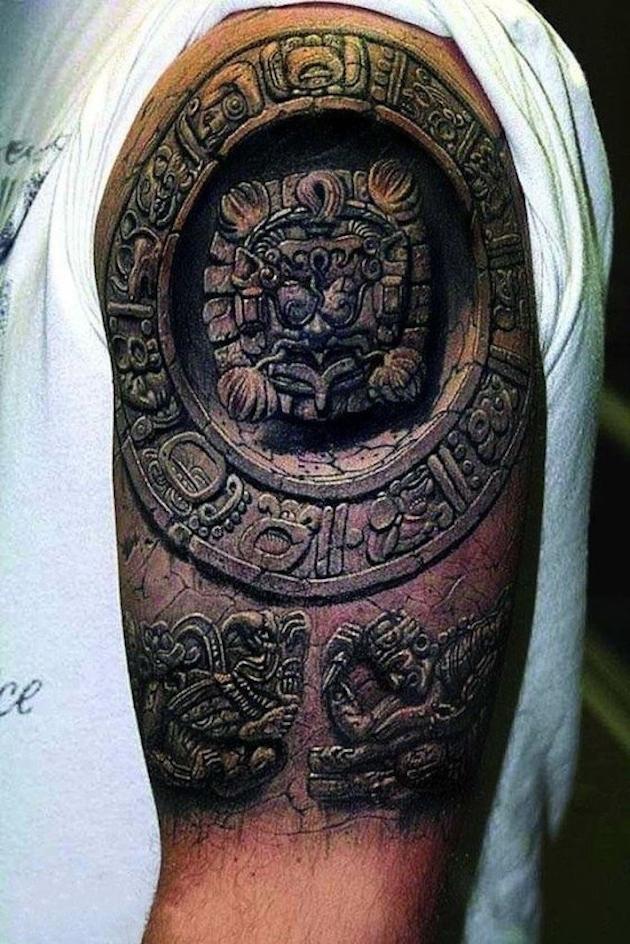 37 Best Aztec Tattoo Designs  Psycho Tats