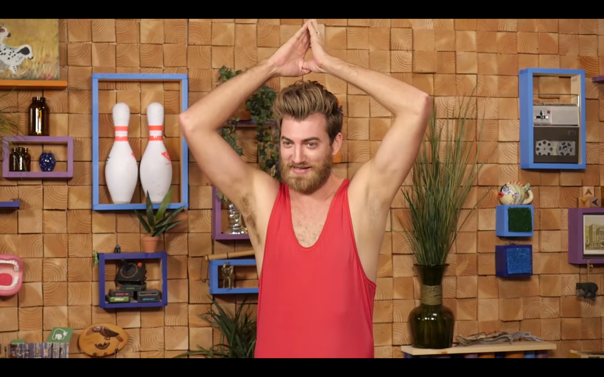 This is gonna throw me off. My balance is off because I got more armpit hair on this side. #BareArmpit