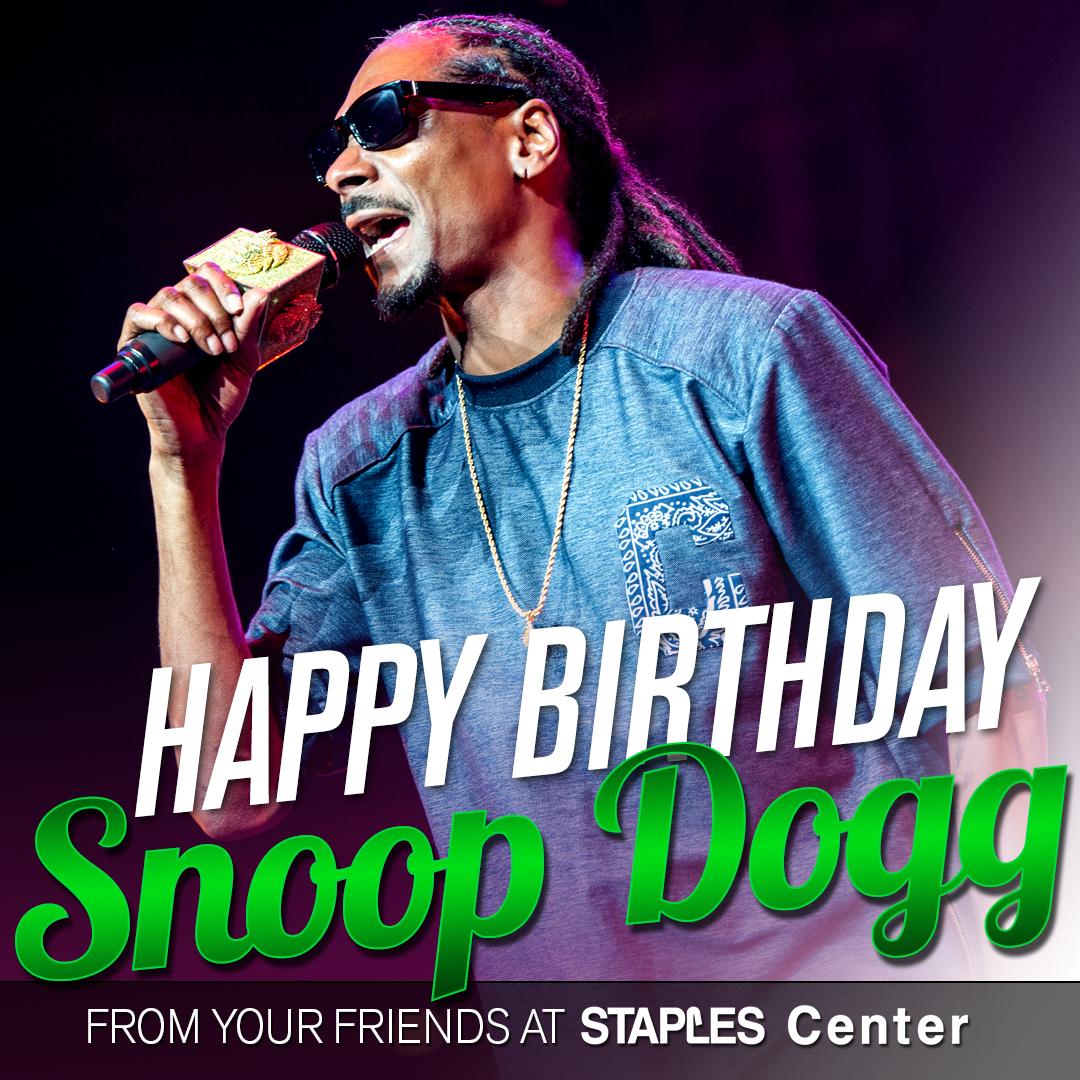 Happy Birthday to the one and only Snoop Dogg!  