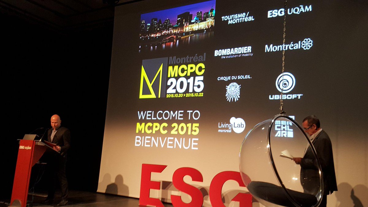 TIBref's tweet image. #MCPC2015 made possible thanks to successfull collaboration + valuable partners. @SPallage @esg_uqam #iot @MTL_Ville