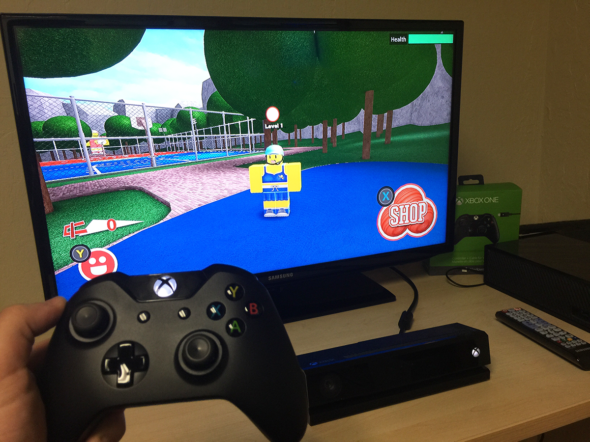 how to play a roblox game on xbox 360