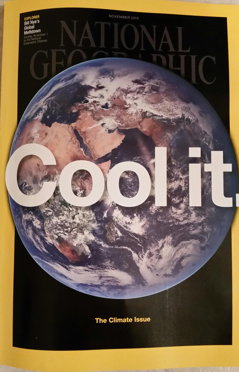 CalSGC's tweet image. Great read on newsstands now! Go check it out!!--#climateissue, #natgeo