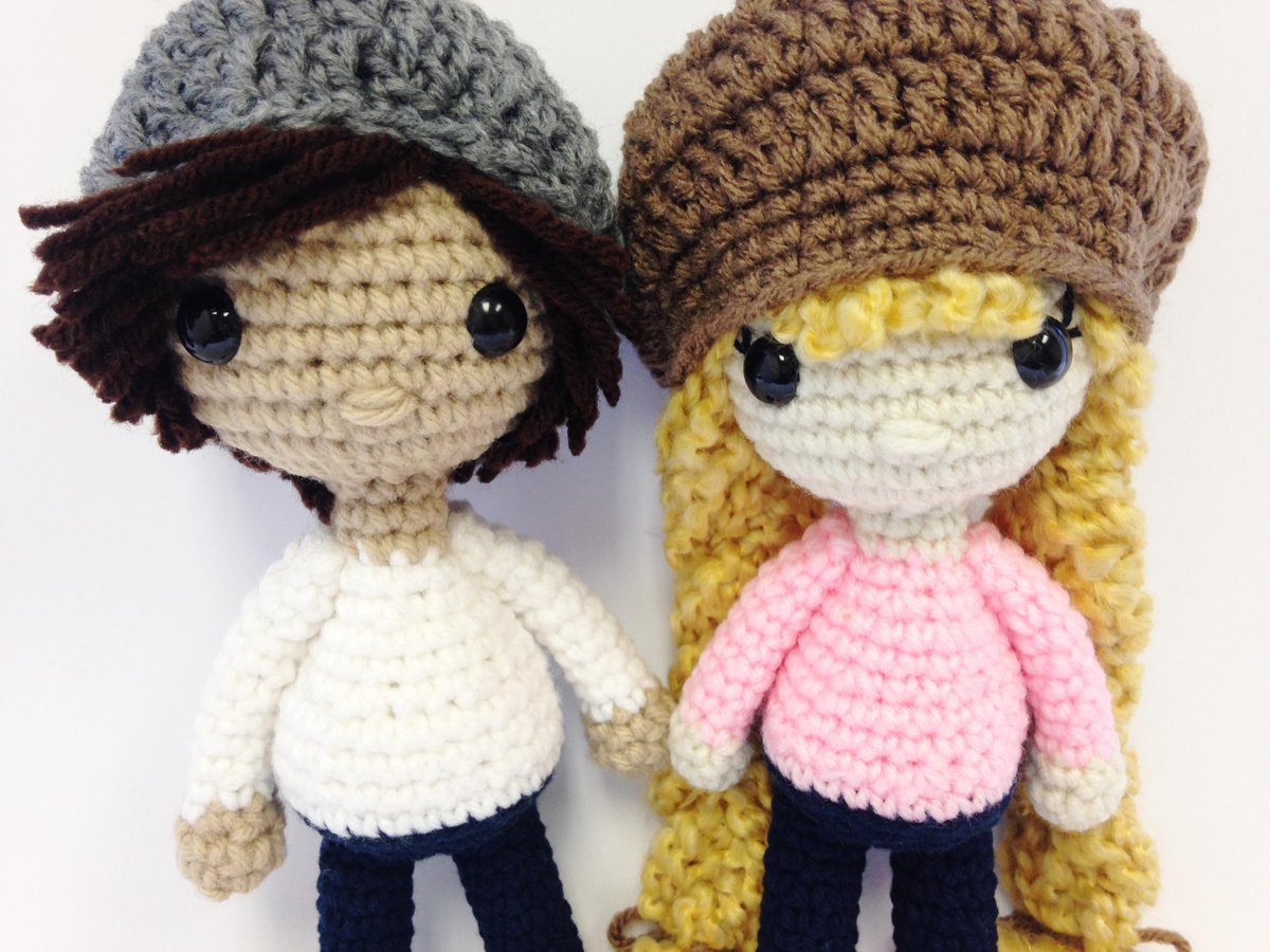 HelloSweetKids's tweet image. Come and See Crochet Boy and Girl Couple Doll at etsy.com/shop/helloswee…