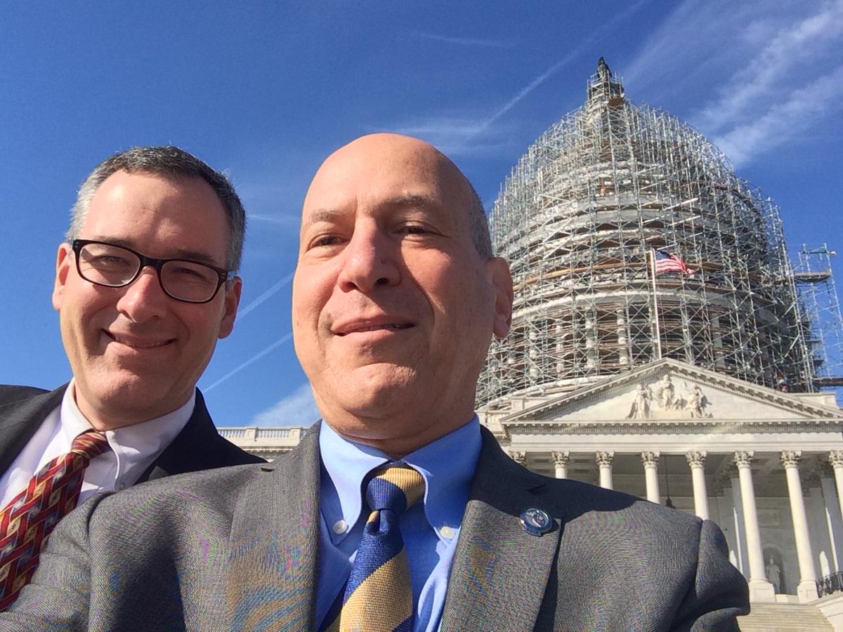 CT Chapter President <a href="/EdwardTuohy/">Edward Tuohy, MD 🇺🇸</a> and Past President <a href="/GileadLancaster/">Gilead Lancaster, MD</a> are advocating for Connecticut in D.C.