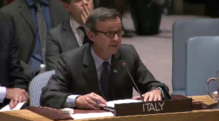 ItalyUN_NY's tweet image. Amb. @sebastianocardi on #UNSC #workingmethods: Need to pay closer attention to security issues of wider membership