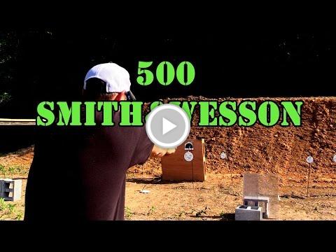 500 SMITH &amp; WESSON VS BULLETPROOF GLASS vid.staged.com/3Qer #staged
