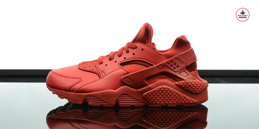 foot locker red huaraches
