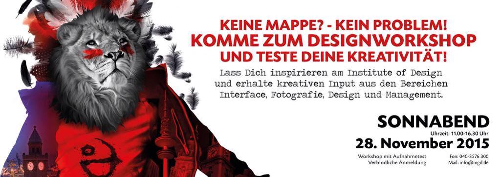 for_bestagers's tweet image. Workshop statt Mappe . Zeig wie kreativ du bist  
#indhh #kreativtalente #designstudium #communication ingd.de