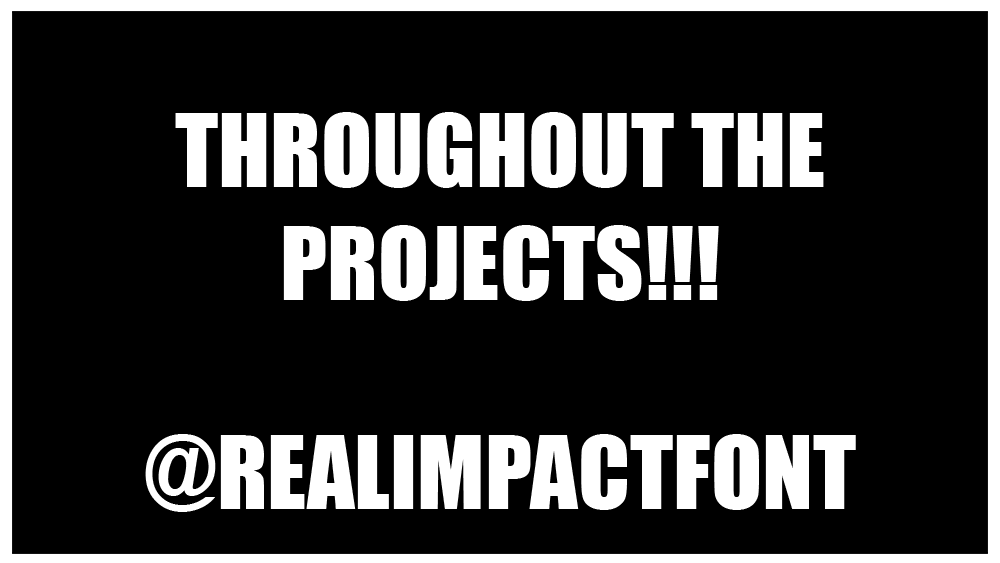 RealImpactFont tweet picture