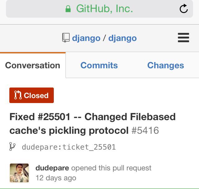 andrewartajos's tweet image. Another PR merged into #djangoproject