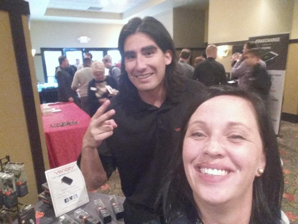 BollockLaura's tweet photo. @ventevmobile awesome to have you here. ... #walker15 https://t.co/zs5ArJbX8S