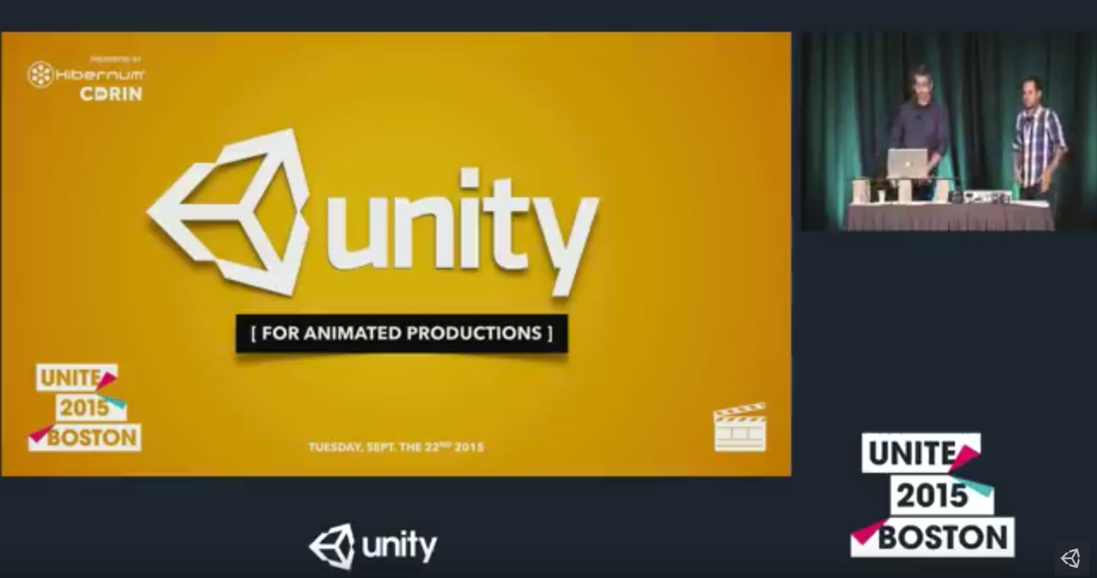 Unite 2015 - Unity for Animated Productions buff.ly/1KmrtPZ #gamedev #unity3d