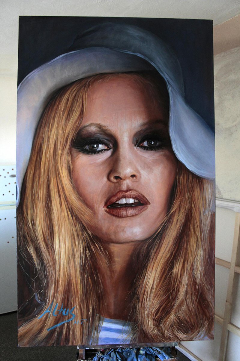 BRIGITTE BARDOT  (<a href="/brigitte_bardot/">Brigitte Bardot</a>)  60x48" ( 150x120cm)