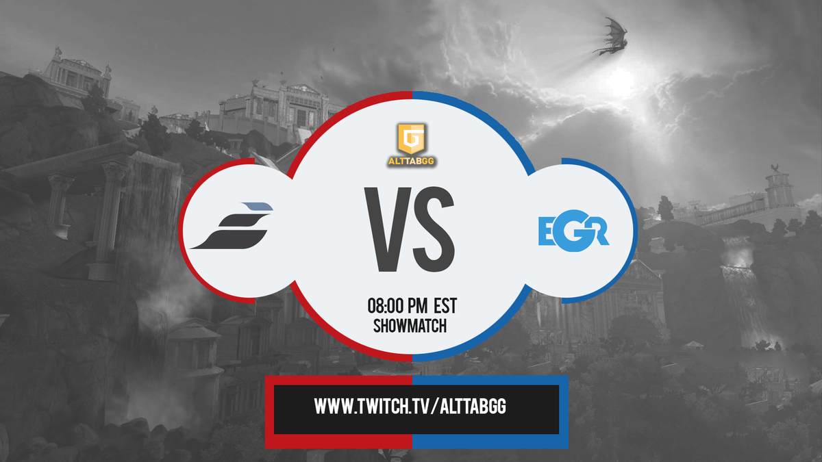 AltTabGG's tweet image. We are LIVE! @SmiteGame Xbox One Showmatch! @EgrWorld vs @Epsilon_eSports Twitch.tv/AltTabGG