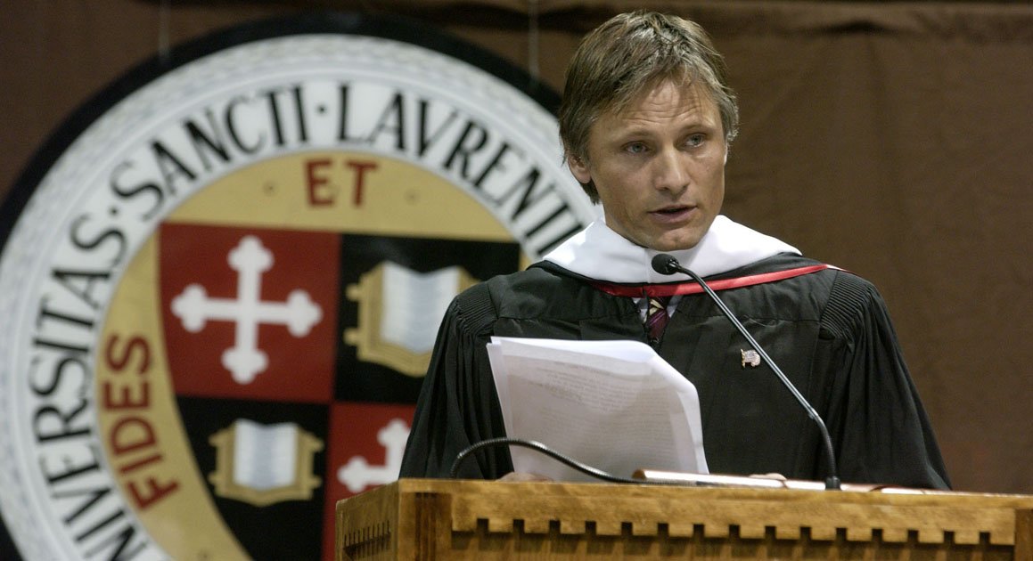 Happy birthday to and HS graduate Viggo Mortensen! 