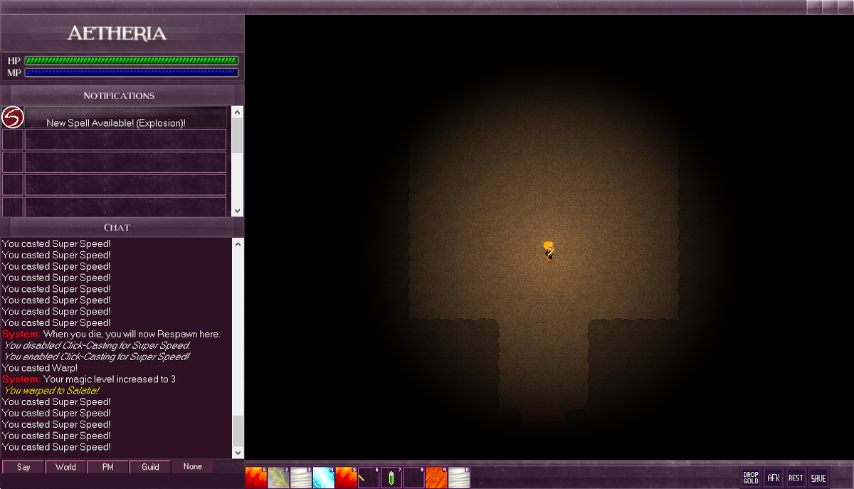 aetheriarpg's tweet image. In-game screenshots!