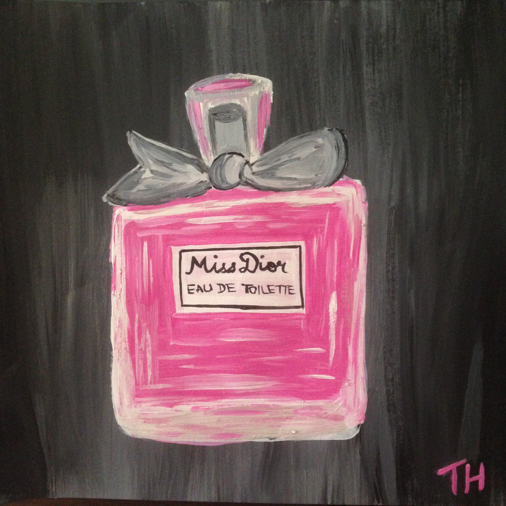 TriptaHoltz's tweet image. #dior #missdior #art #perfume #perfumepaintings #lavieenrose #edt