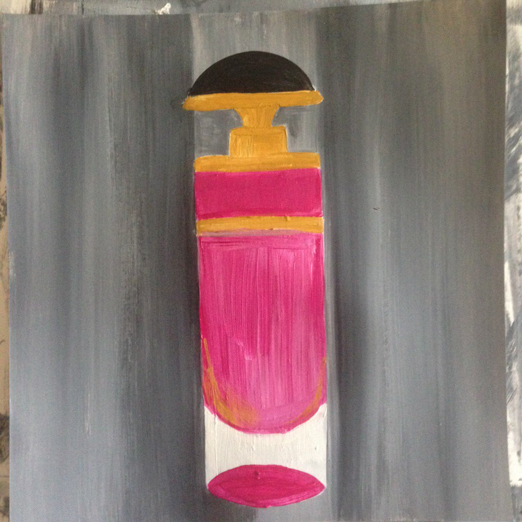 TriptaHoltz's tweet image. #prada #pradacandy #candy #art #perfume #perfumepaintings #lavieenrose