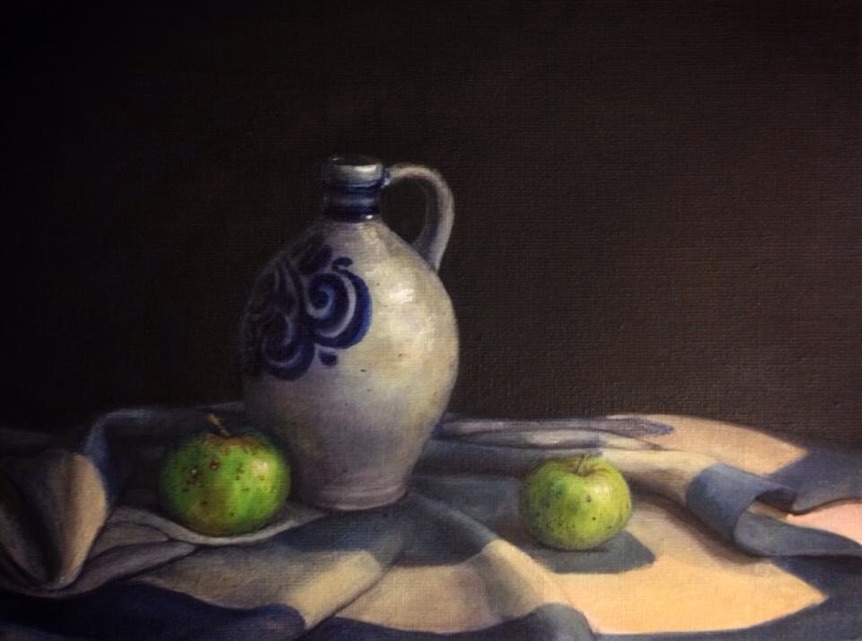 New #StillLife painting. #Denmark #Fanø #Art