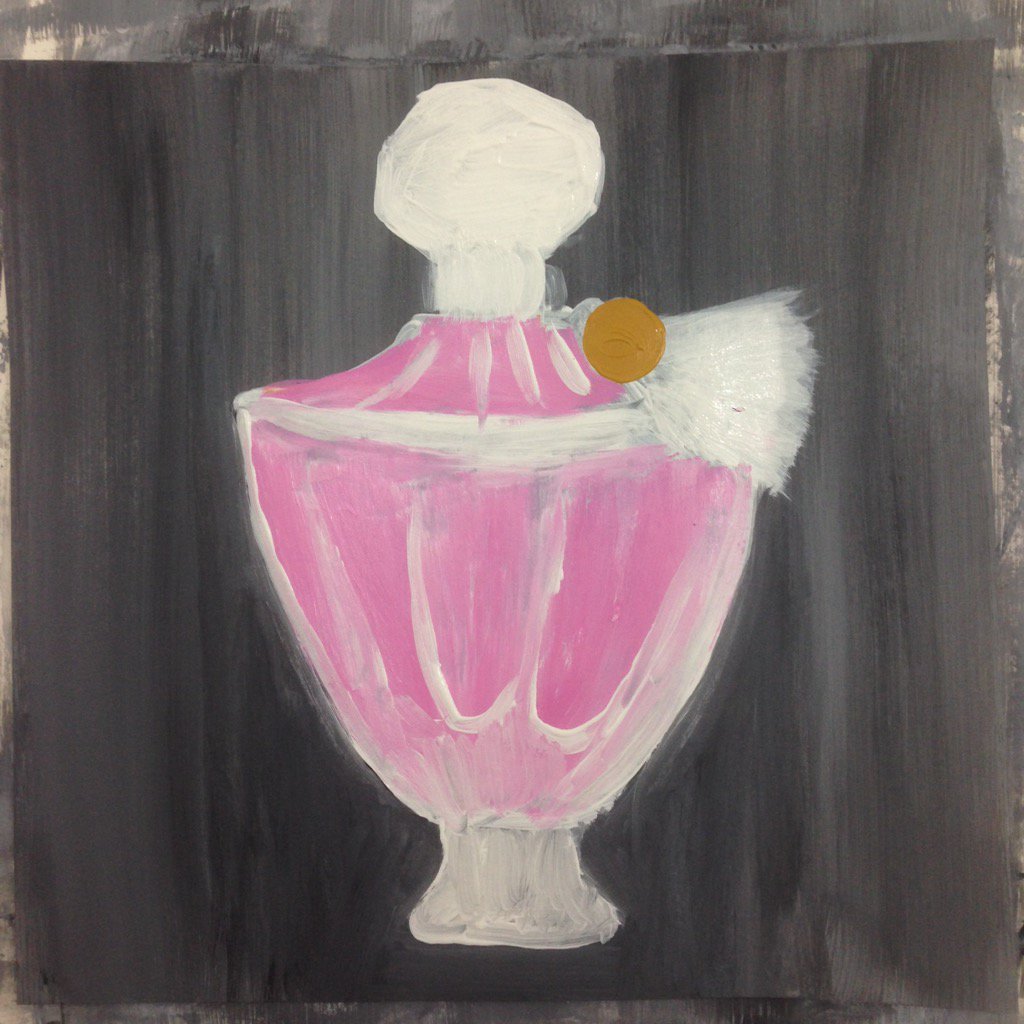 TriptaHoltz's tweet image. #guerlain #shalimar #parfuminitial #perfume #art #perfumepaintings #lavieenrose