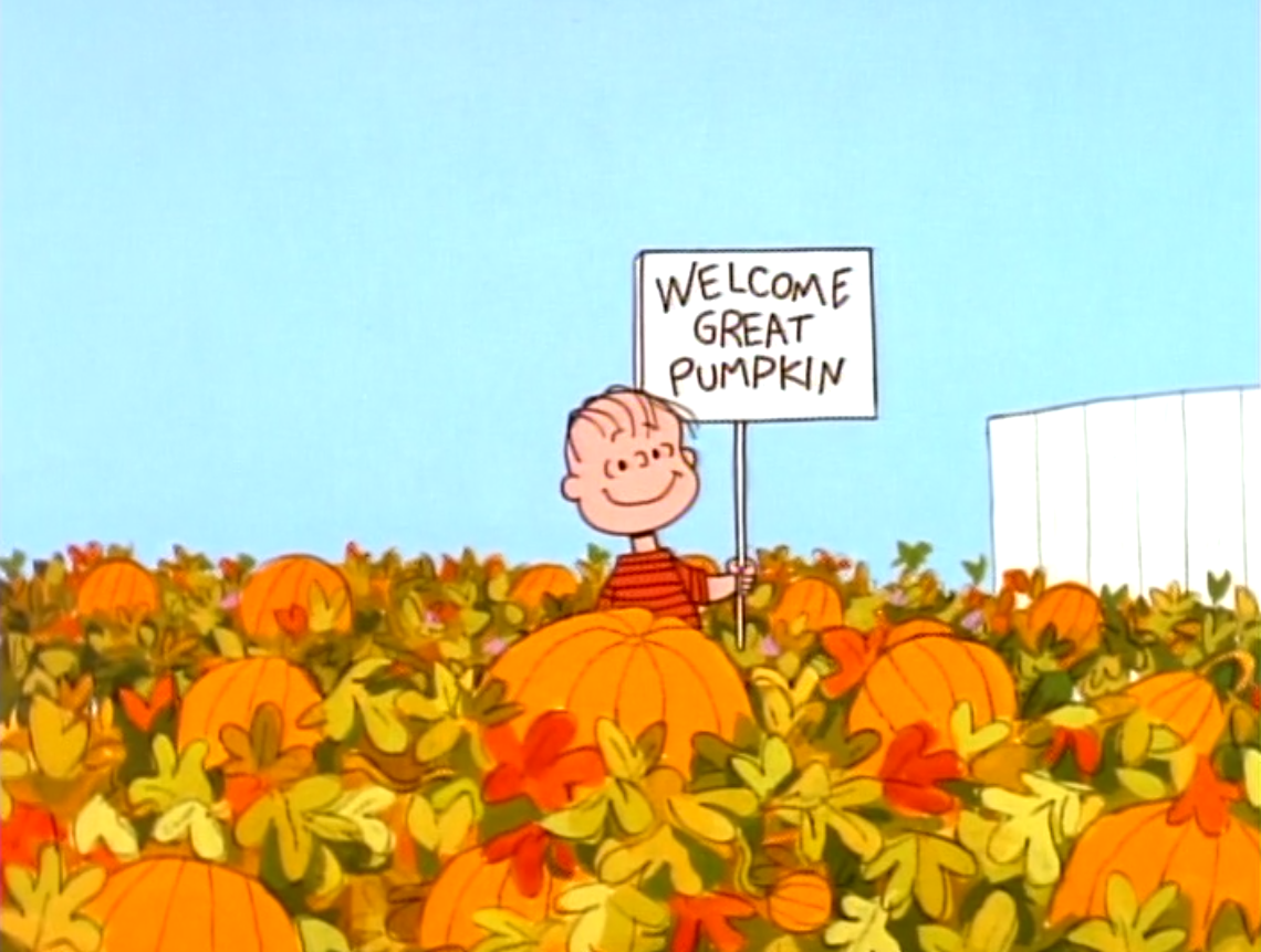 Retweet if you believe in the #GreatPumpkin!