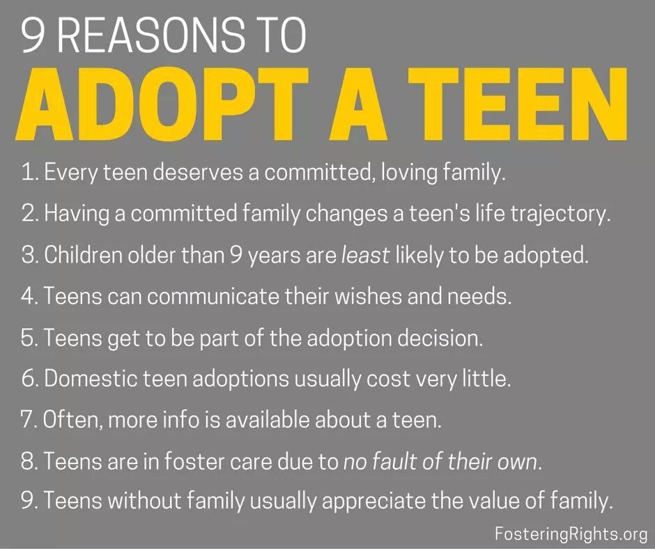adopt a teen Adopt a teen