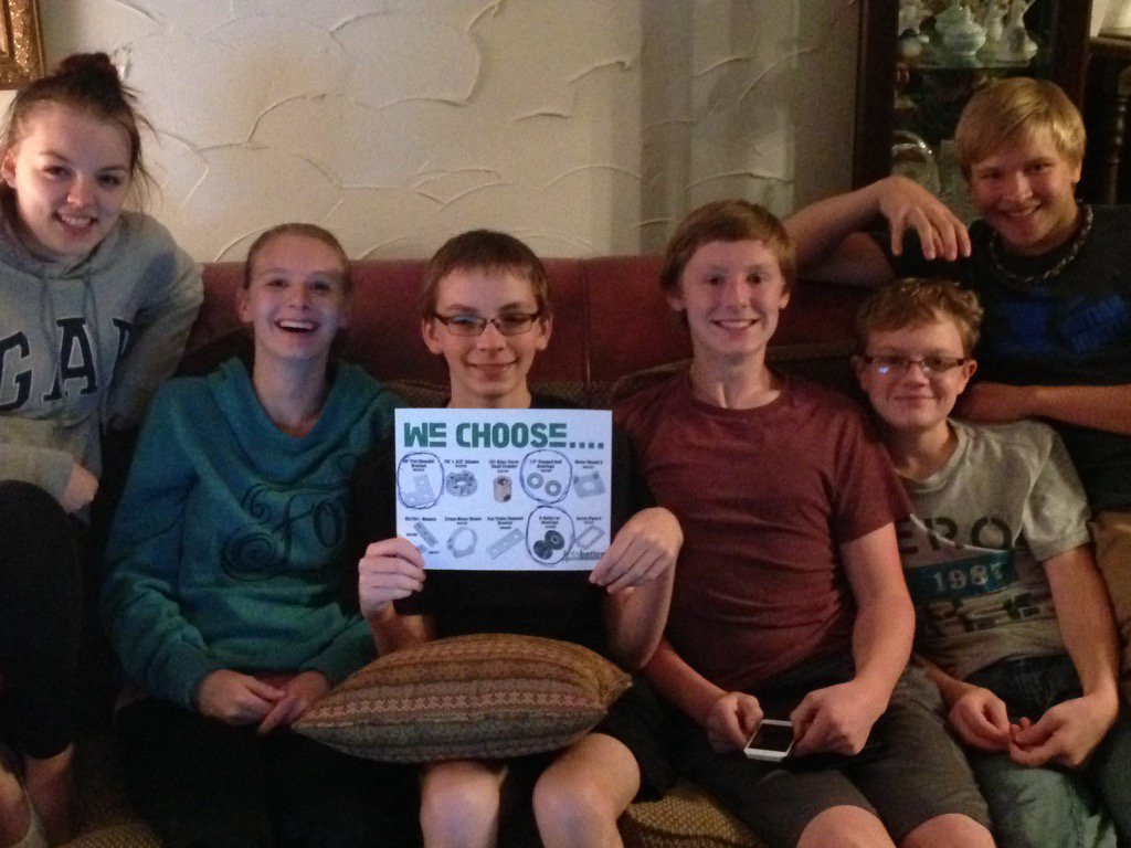 FTC_Squidbots's tweet photo. Here's the Squidbots, team #10125, choices! #actoboticsgiveaway #FTCrobotics #Squidbots https://t.co/RGFZ9fbKnd