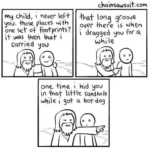 christianfunnyp's tweet photo. #Footprints in the sand https://t.co/KZBfQmbibX