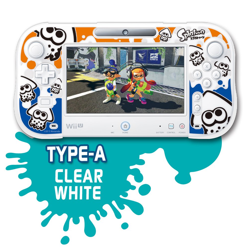 تويتر キーズファクトリー公式 على تويتر 新商品 Wii U ゲームパッド用スプラトゥーンシリコンカバー 今年12月末発売予定 デザインは本体カラーに合わせた２タイプです スプラトゥーン Splatoon T Co Fjjsxtvrb5 T Co 52xuk8ijtu