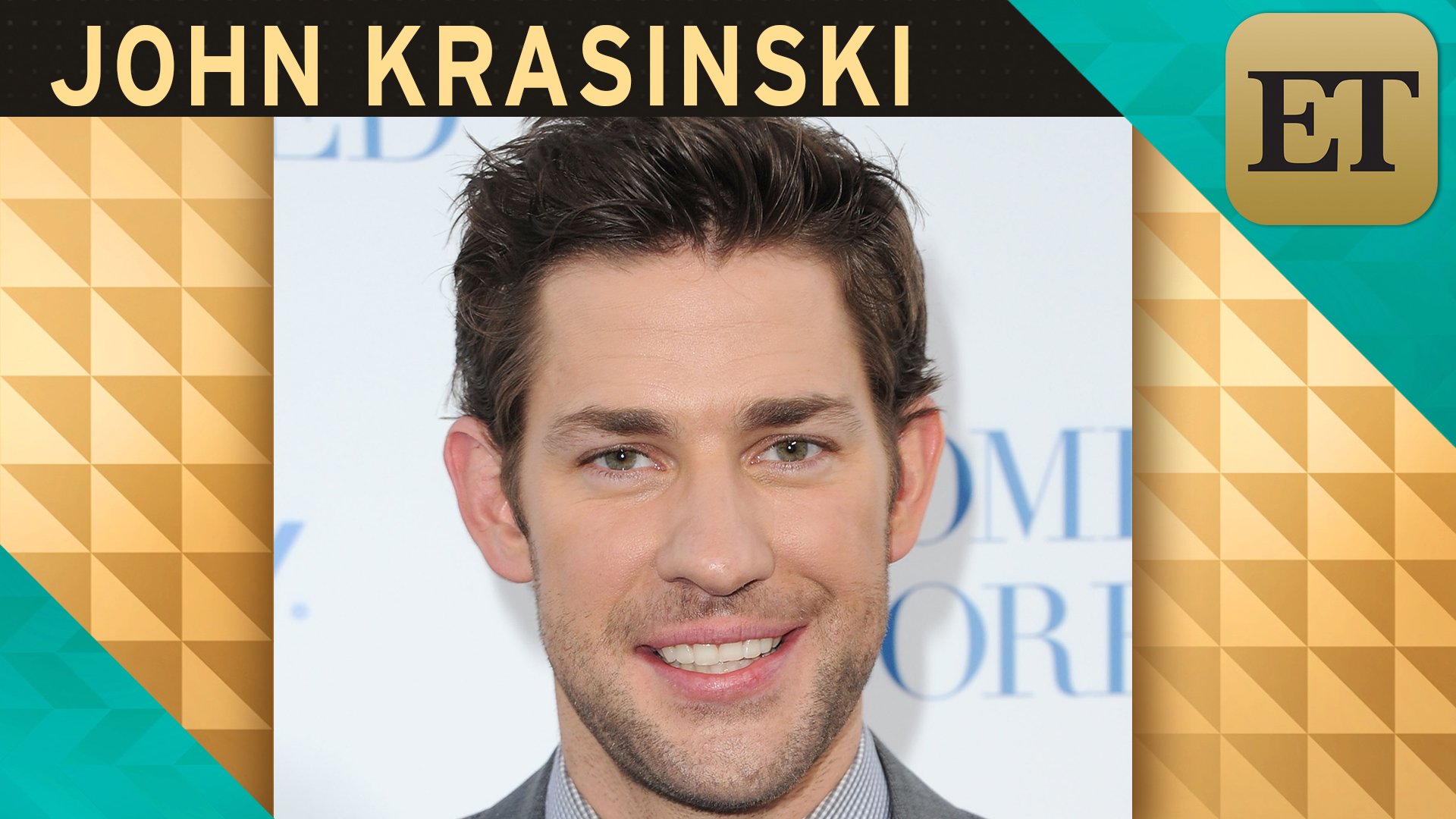 Happy 36th birthday, John Krasinski!  
