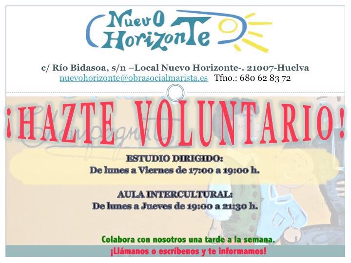 NuevoHoriz0nte's tweet photo. ¡Colabora! (Corregido) @MaristasHuelva @AMPAHuelva @ADEMARHu @GVXHuelva @MaristasMedit @OSocialMarista @BuenaMadreH https://t.co/1SNzzrJZU5