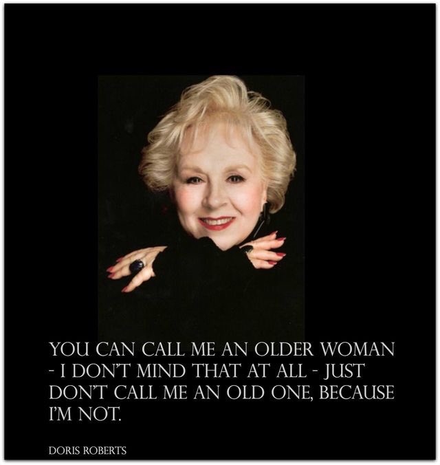 Happy birthday Doris Roberts! 