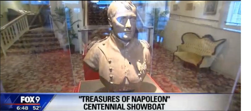 NapoleonExhibit's tweet photo. Bonjour! Did you see us on @MyFOX9 this morning with @MAFox9? If not, you can still see for yourself today till 6pm! https://t.co/IG85BjAobQ