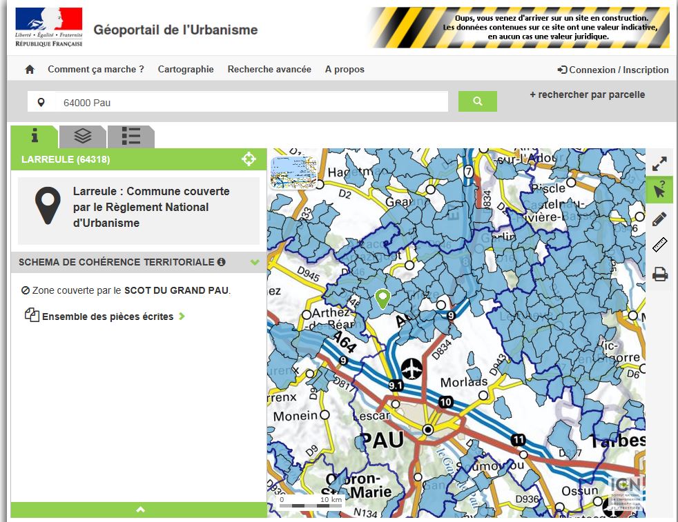 Le géoportail de l’urbanisme monte en puissance lagazettedescommunes.com/416825/le-geop… via <a href="/Lagazettefr/">La Gazette des communes</a>
