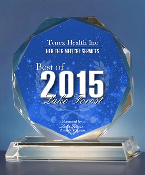 Proud to announce that we've been selected for the 2015 Best of Lake Forest Award in the Health &amp; Medical Services!