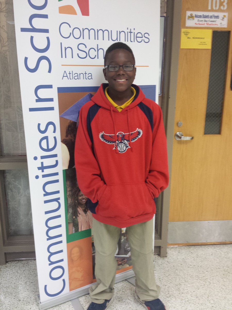 cisatlanta's tweet photo. #KingMS student Fernando: "See this smile on my face, it's bc of u! I can see; that's what matters to me" @apsupdate https://t.co/4fj3XC2IiV