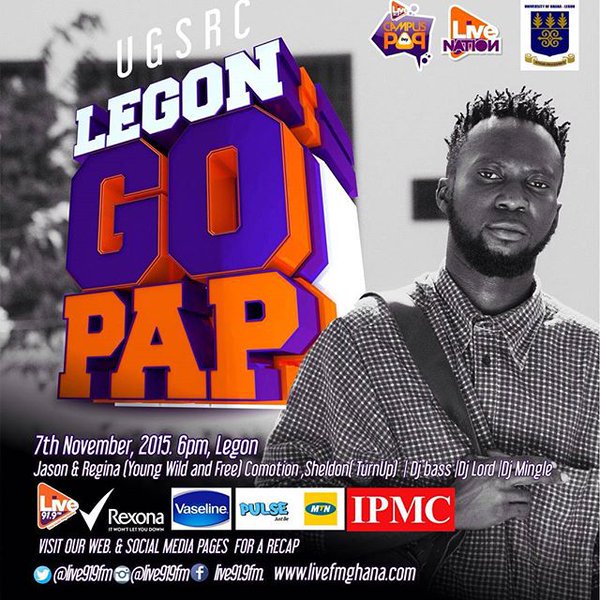 hyperactive_gh's tweet photo. EVENT: Legon Go Pap #LegonGoPapAgain #7thNovember2015 #Legon #UGSRC cc: @live919fm @rexonaghana https://t.co/FPty744JtS