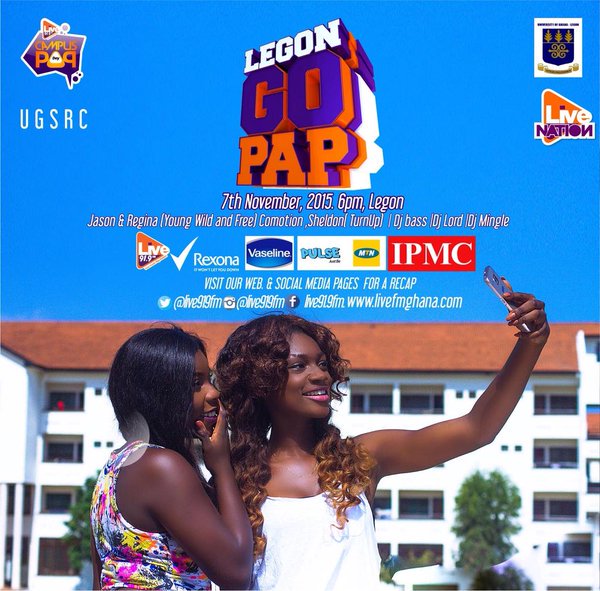hyperactive_gh's tweet photo. EVENT: Legon Go Pap #LegonGoPapAgain #7thNovember2015 #Legon #UGSRC cc: @live919fm @rexonaghana https://t.co/FPty744JtS