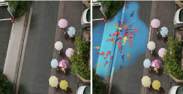 VMpatrimoine's tweet photo. #ProjectMosoon Quand la pluie fait naître l'#art dans les rues de #Séoul durant la mousson > https://t.co/eRngwX4qAc https://t.co/zlOMT2cwgS
