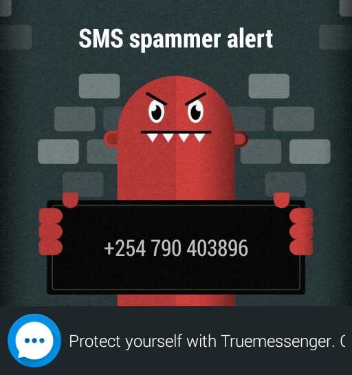 Thank you #Truemessenger for stopping this spam SMS! tclr.se/Truemessenger