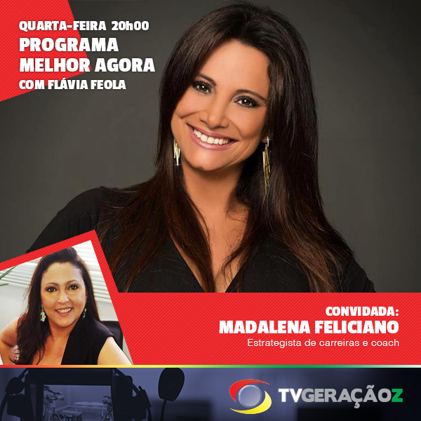 No 'Melhor Agora' de hoje Flávia Feola recebe a coach Madalena Feliciano. Às 20h, na TVGZ!

#TVGZ #FlaviaFeola