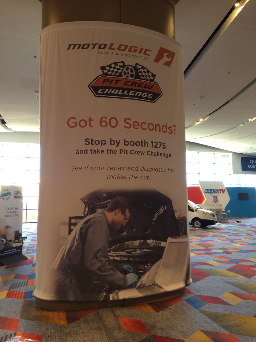 MOTOSHOP's tweet photo. Got 60 Seconds? Stop by booth 1275 and check out #MotoLOGIC #AAPEX2015 https://t.co/th3MU16Lf7