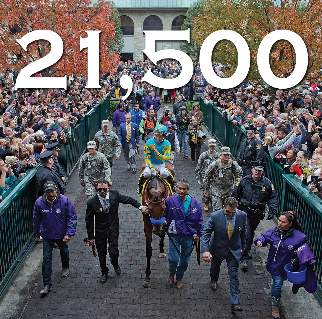 keeneland's tweet photo. If you're curious how many @PharoahAmerica Keeneland #BC15 tickets weren't cashed and kept as souvenirs... #history https://t.co/13s7Zfy3HG