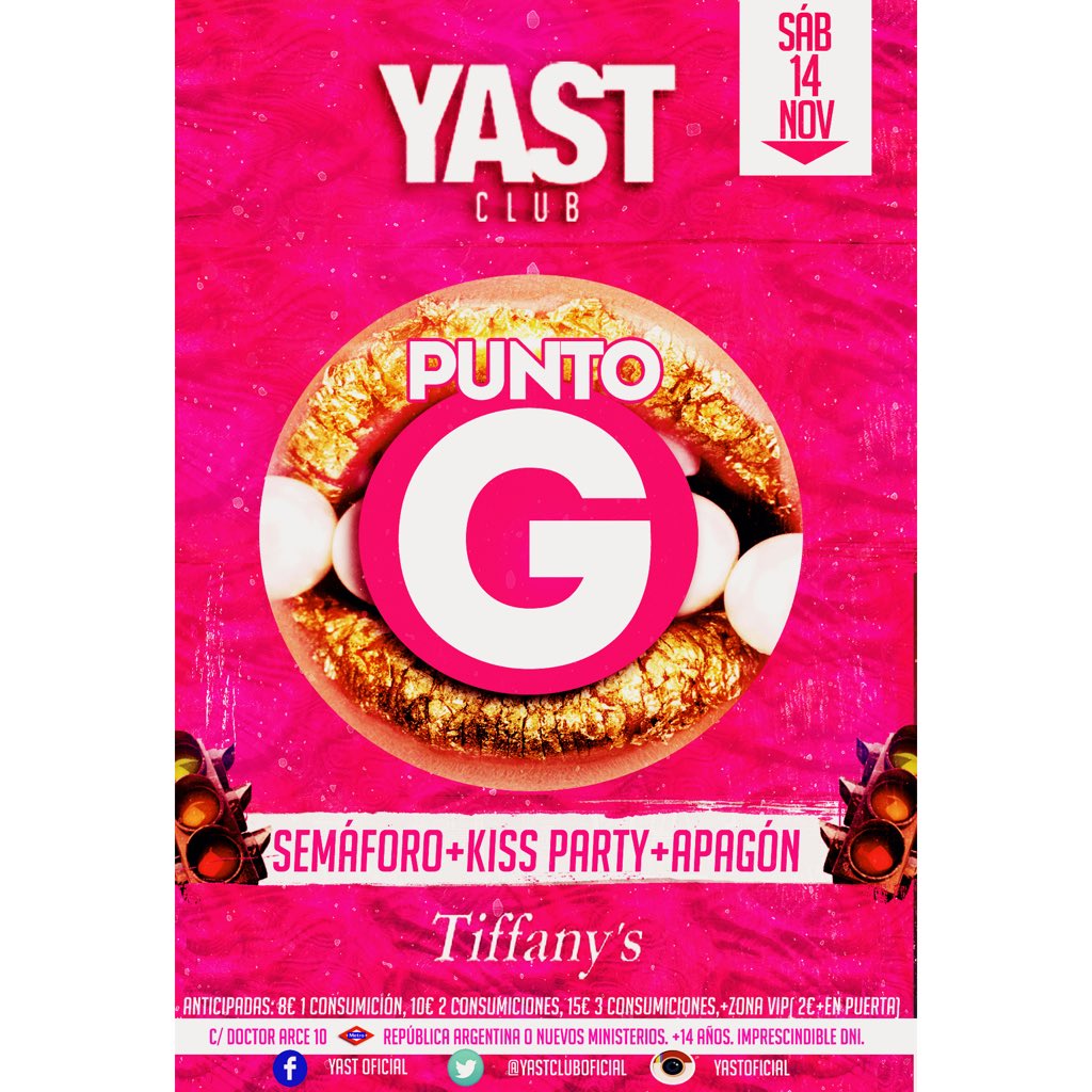 YastClubOficial's tweet photo. ¡VOLVEMOS, con ganas de fiesta! 😏 #PuntoGyast https://t.co/9aJHguGynR