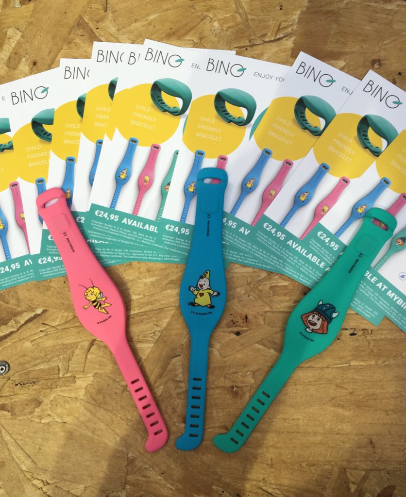 Hope you're all enjoying #websummit! Don't forget to check out our cool bracelets at booth M117. #MyBino